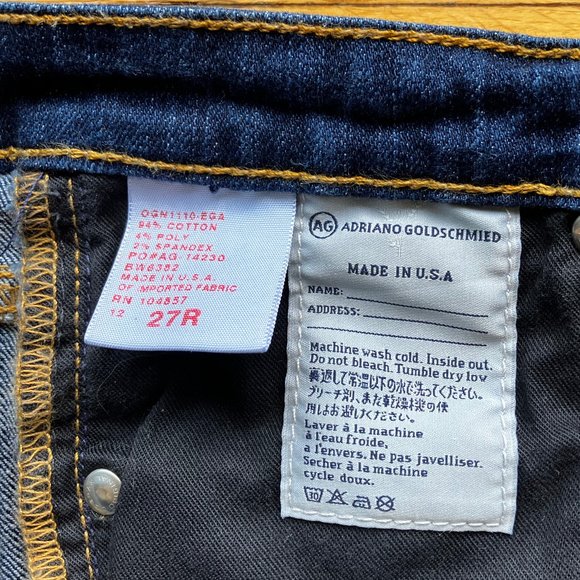 Ag Adriano Goldschmied Cigarette Jean 27 - Picture 7 of 8